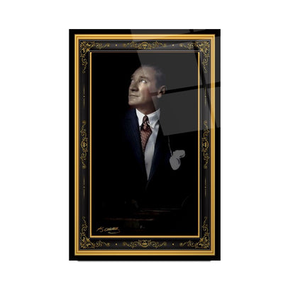 Atatürk Dikey Cam Tablo