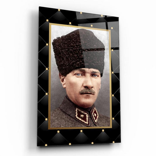 Atatürk Dikey Cam Tablo