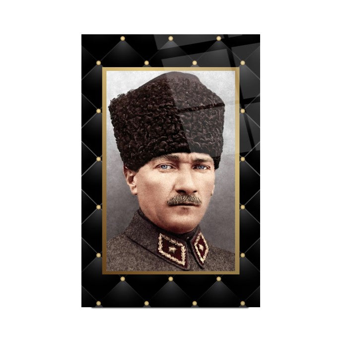 Atatürk Dikey Cam Tablo