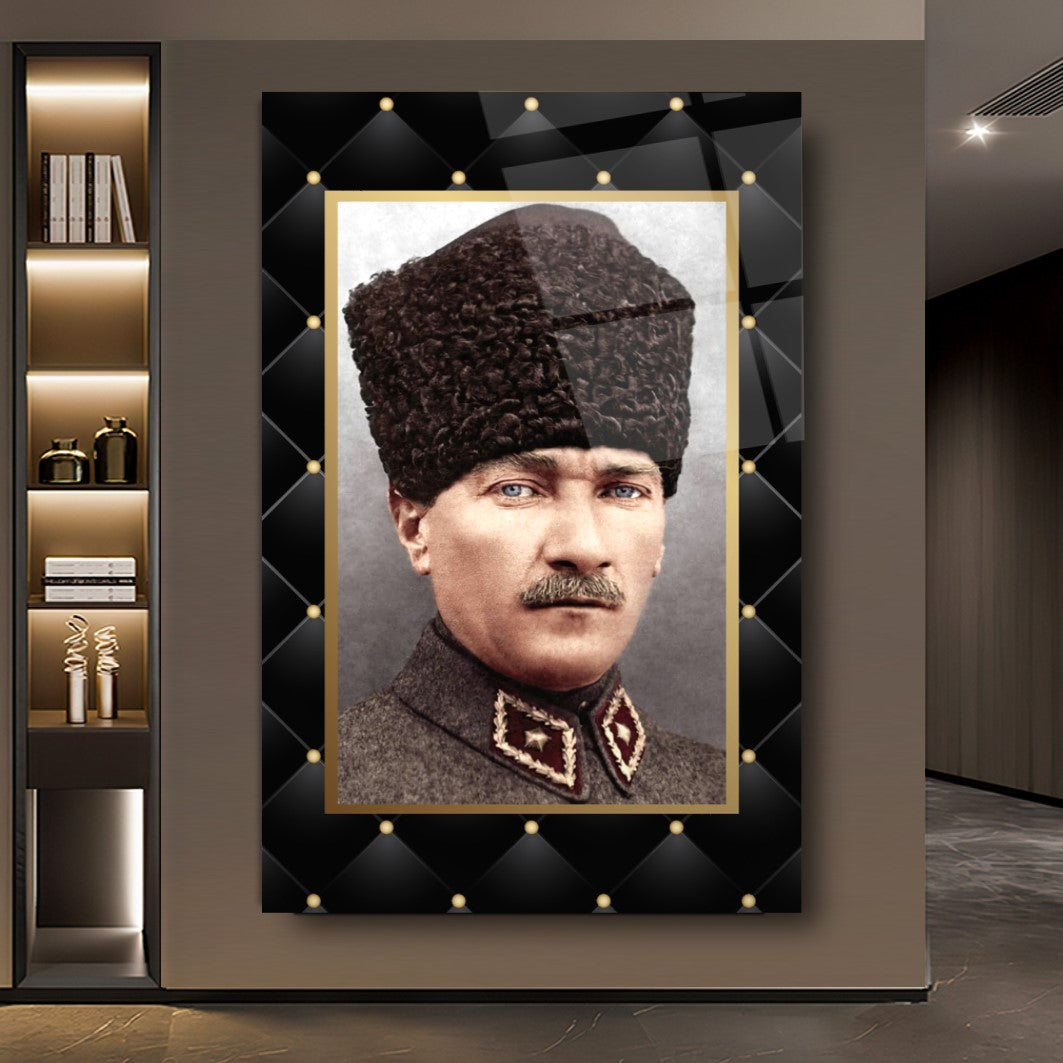 Atatürk Dikey Cam Tablo