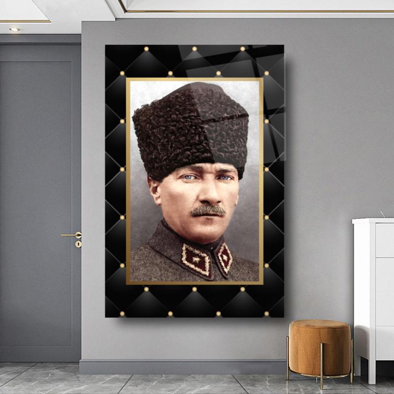 Atatürk Dikey Cam Tablo