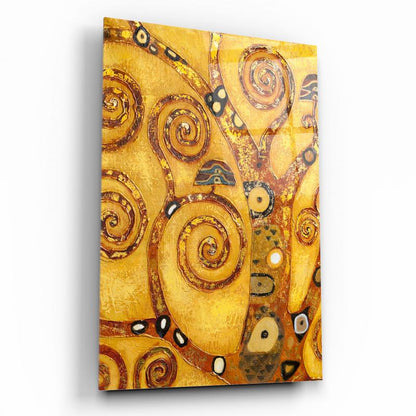 Gustave Klimt Dikey Cam Tablo