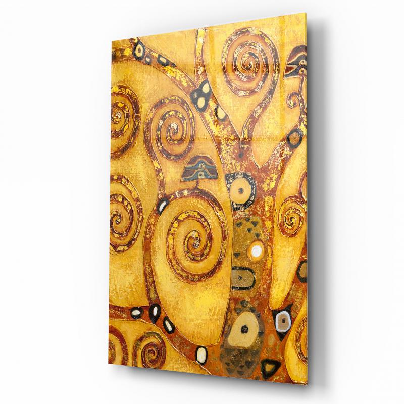 Gustave Klimt Dikey Cam Tablo