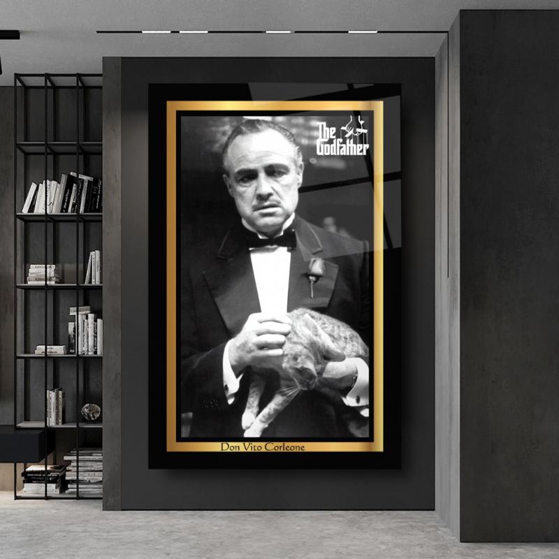 The Godfather Dikey Cam Tablo