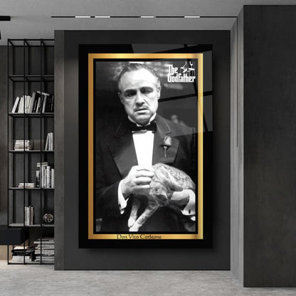 The Godfather Dikey Cam Tablo