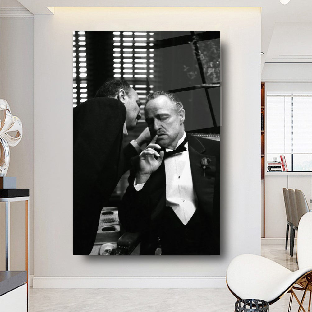 The Godfather Dikey Cam Tablo