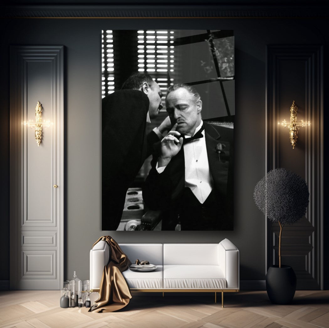 The Godfather Dikey Cam Tablo