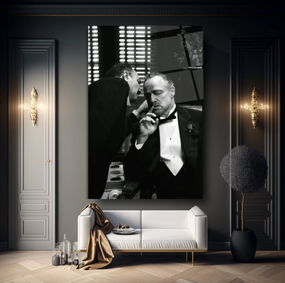 The Godfather Dikey Cam Tablo