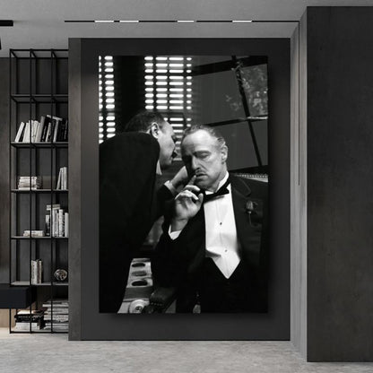 The Godfather Dikey Cam Tablo