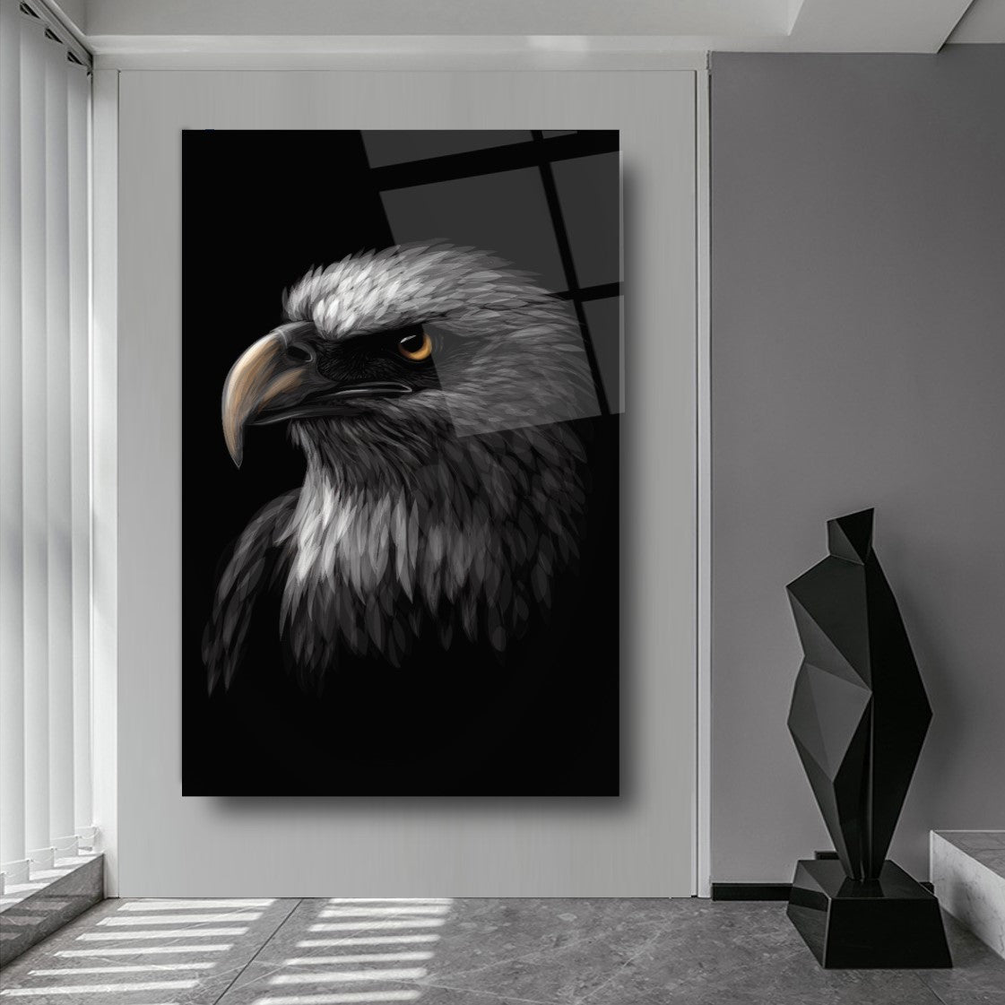 Kartal Dikey Cam Tablo