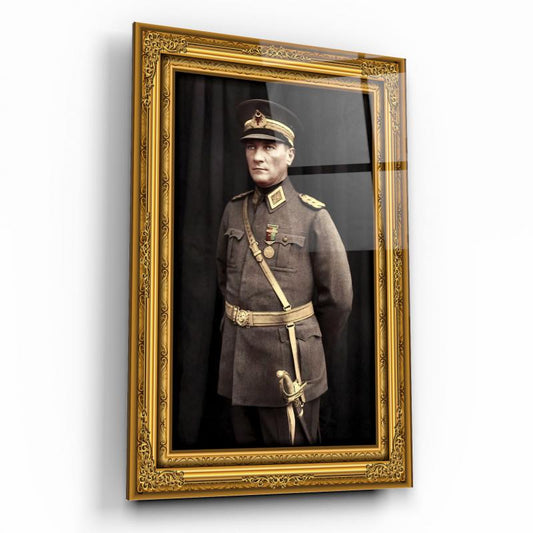 Atatürk Dikey Cam Tablo