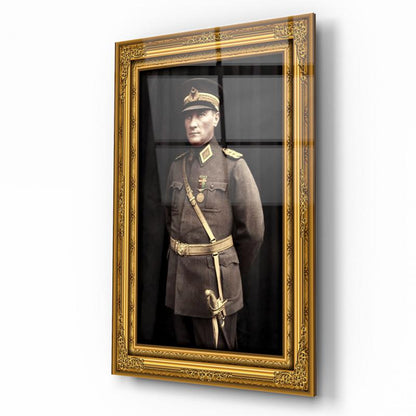 Atatürk Dikey Cam Tablo