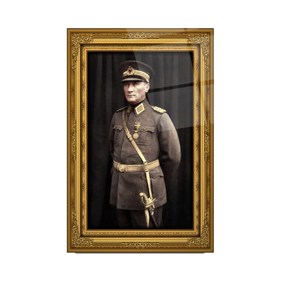Atatürk Dikey Cam Tablo