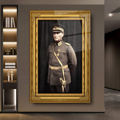 Atatürk Dikey Cam Tablo