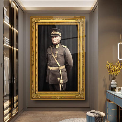 Atatürk Dikey Cam Tablo
