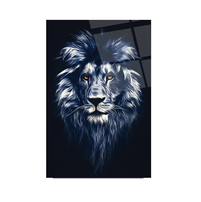 Aslan Dikey Cam Tablo