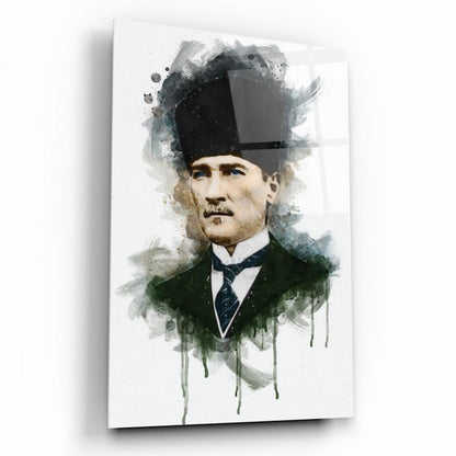 Atatürk Dikey Cam Tablo