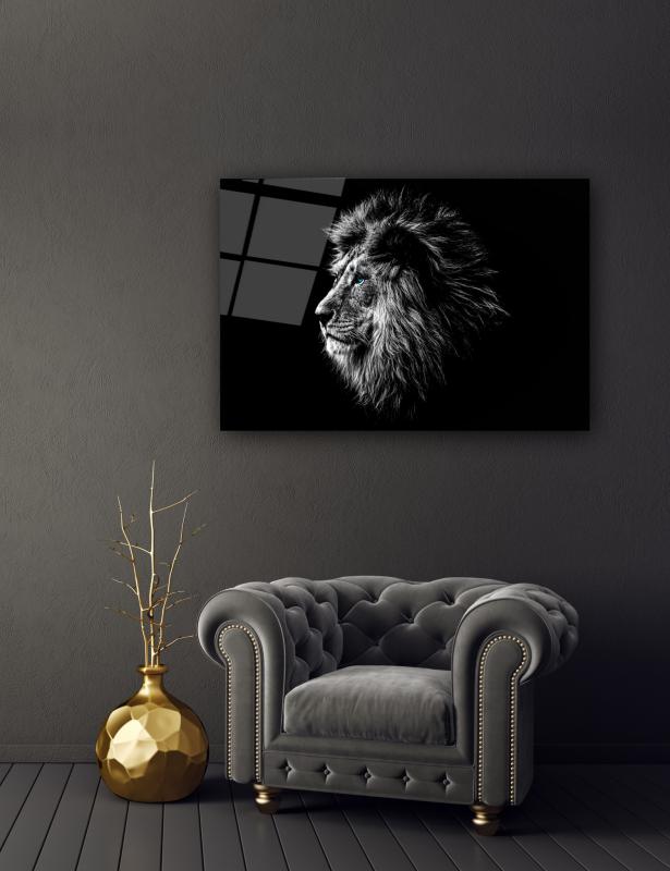 Aslan Yatay Cam Tablo