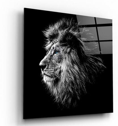 Aslan Kare Cam Tablo