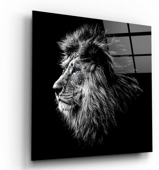 Aslan Kare Cam Tablo