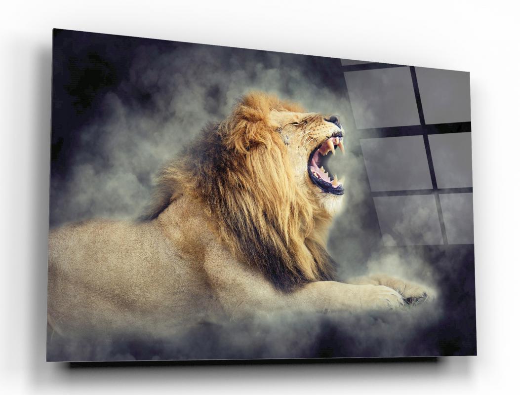 Aslan Yatay Cam Tablo