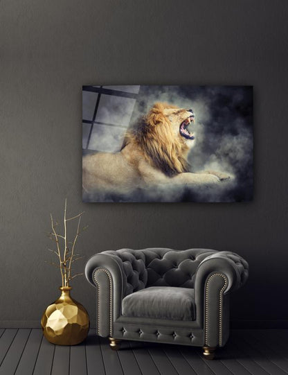 Aslan Yatay Cam Tablo