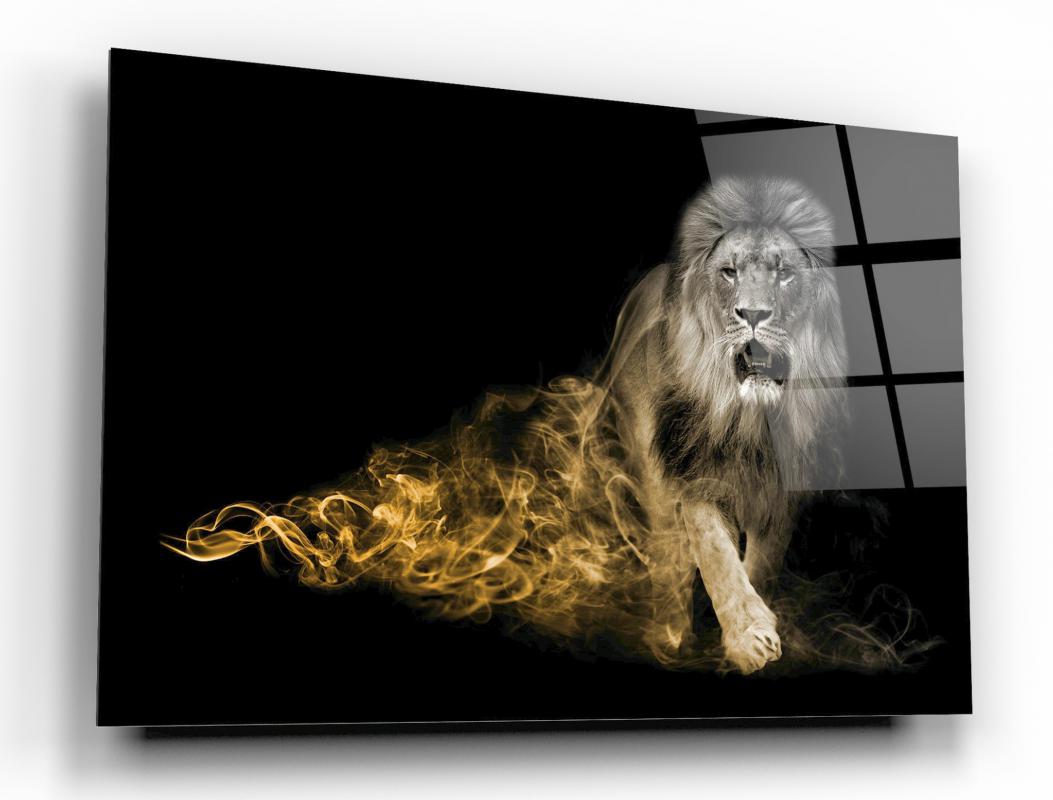 Aslan Yatay Cam Tablo