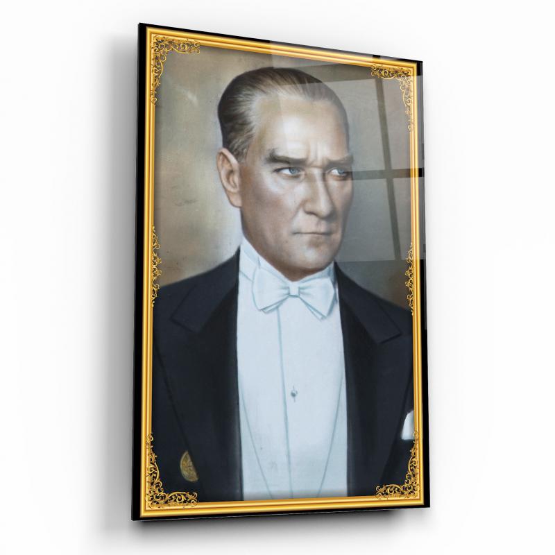 Atatürk Dikey Cam Tablo