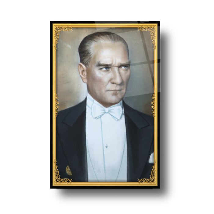 Atatürk Dikey Cam Tablo