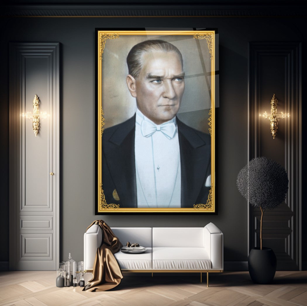 Atatürk Dikey Cam Tablo