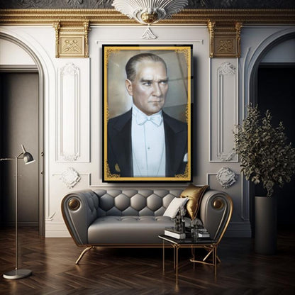 Atatürk Dikey Cam Tablo