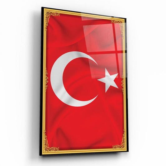 Bayrak Dikey Cam Tablo
