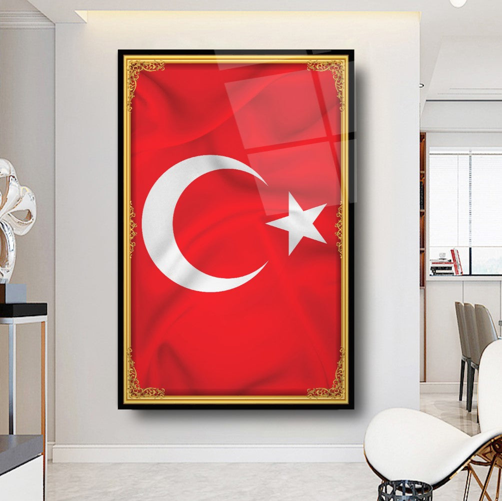 Bayrak Dikey Cam Tablo