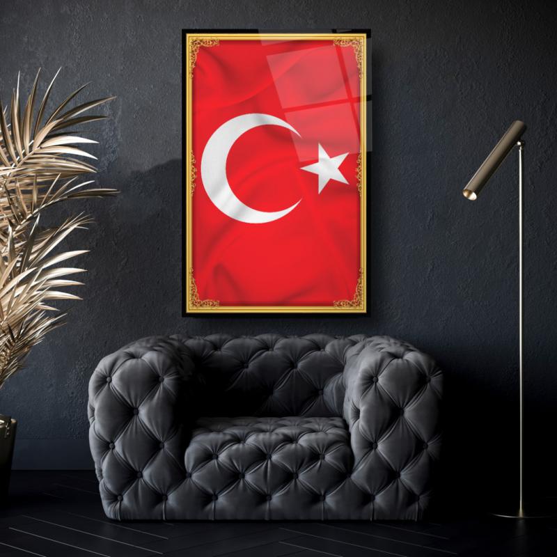 Bayrak Dikey Cam Tablo