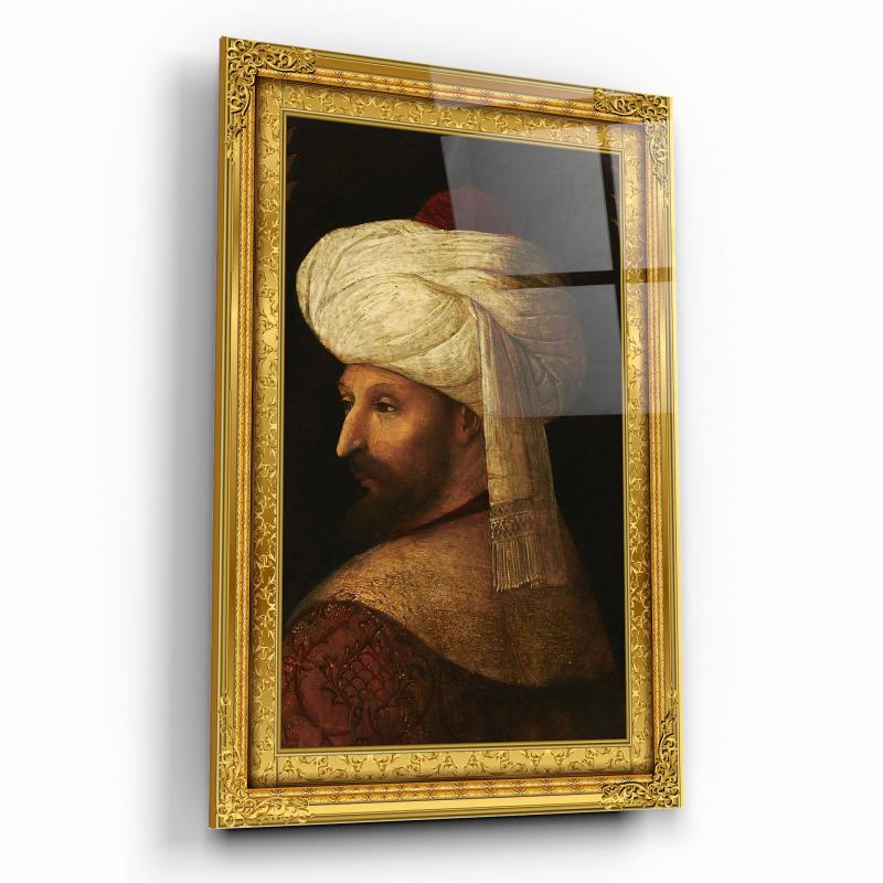 Fatih Sultan Mehmet Dikey Cam Tablo