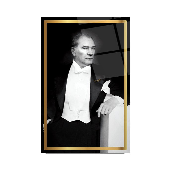 Atatürk Dikey Cam Tablo
