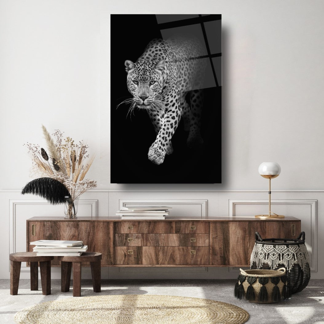 Leopar Dikey Cam Tablo