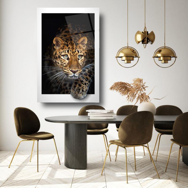 Leopar Dikey Cam Tablo