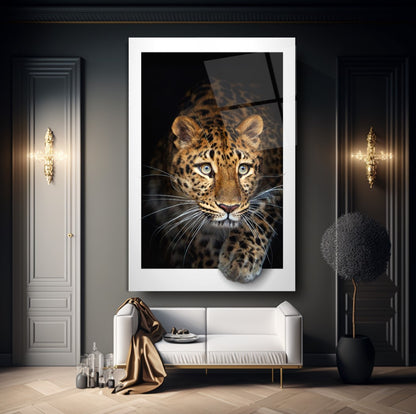 Leopar Dikey Cam Tablo