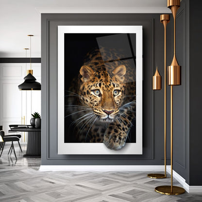 Leopar Dikey Cam Tablo