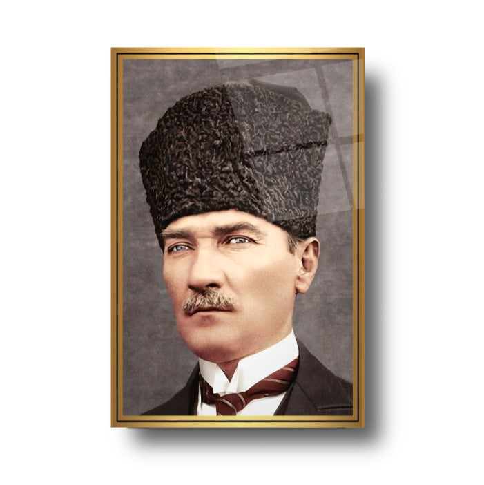 Atatürk Dikey Cam Tablo