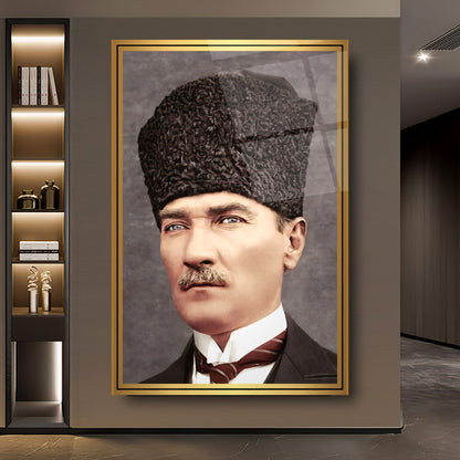 Atatürk Dikey Cam Tablo