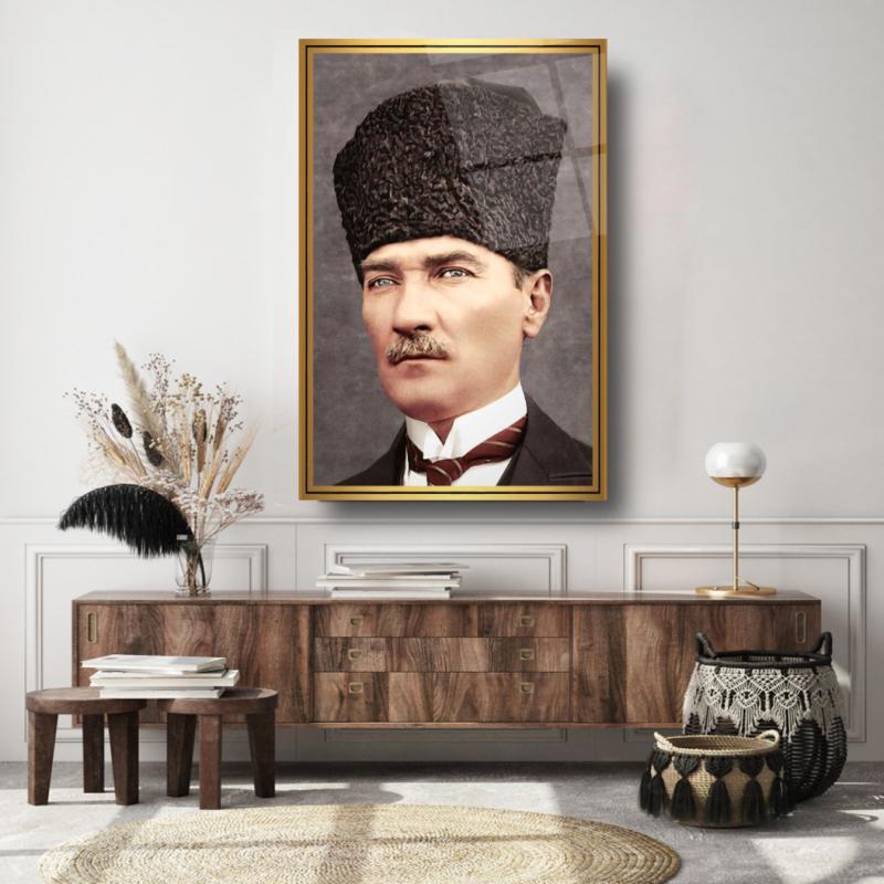 Atatürk Dikey Cam Tablo