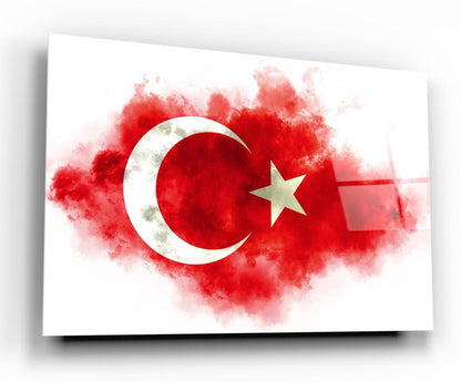 Bayrak Yatay Cam Tablo
