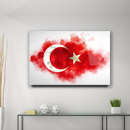 Bayrak Yatay Cam Tablo