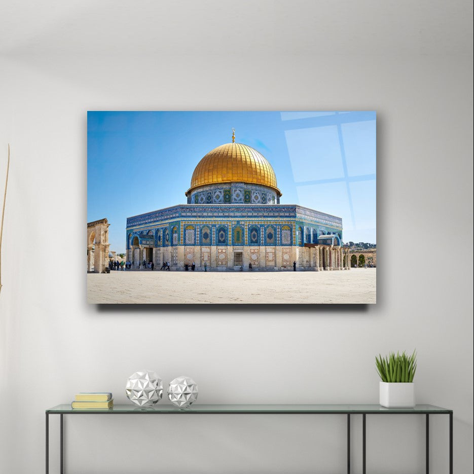 Kudüs Yatay Cam Tablo