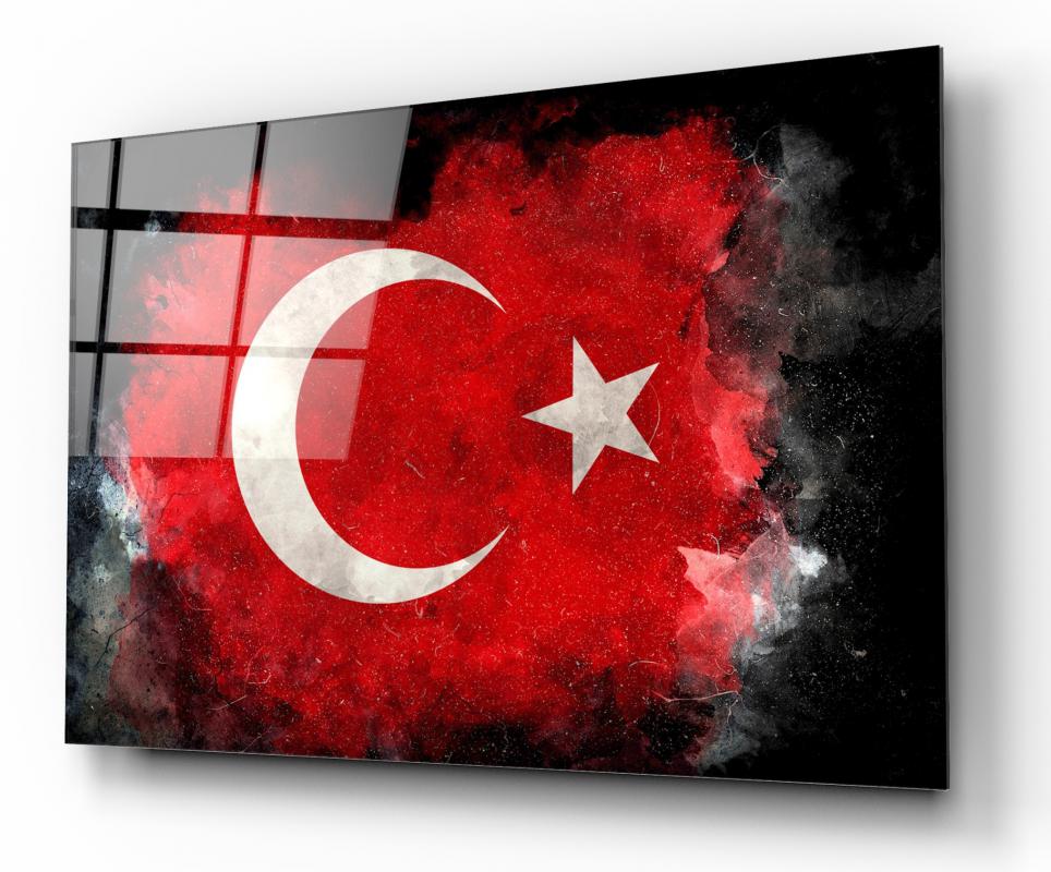 Bayrak Yatay Cam Tablo