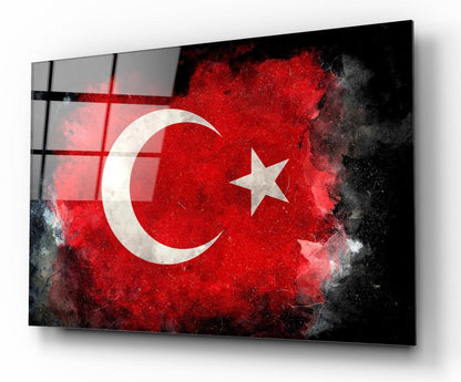 Bayrak Yatay Cam Tablo