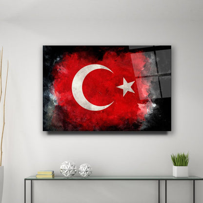 Bayrak Yatay Cam Tablo