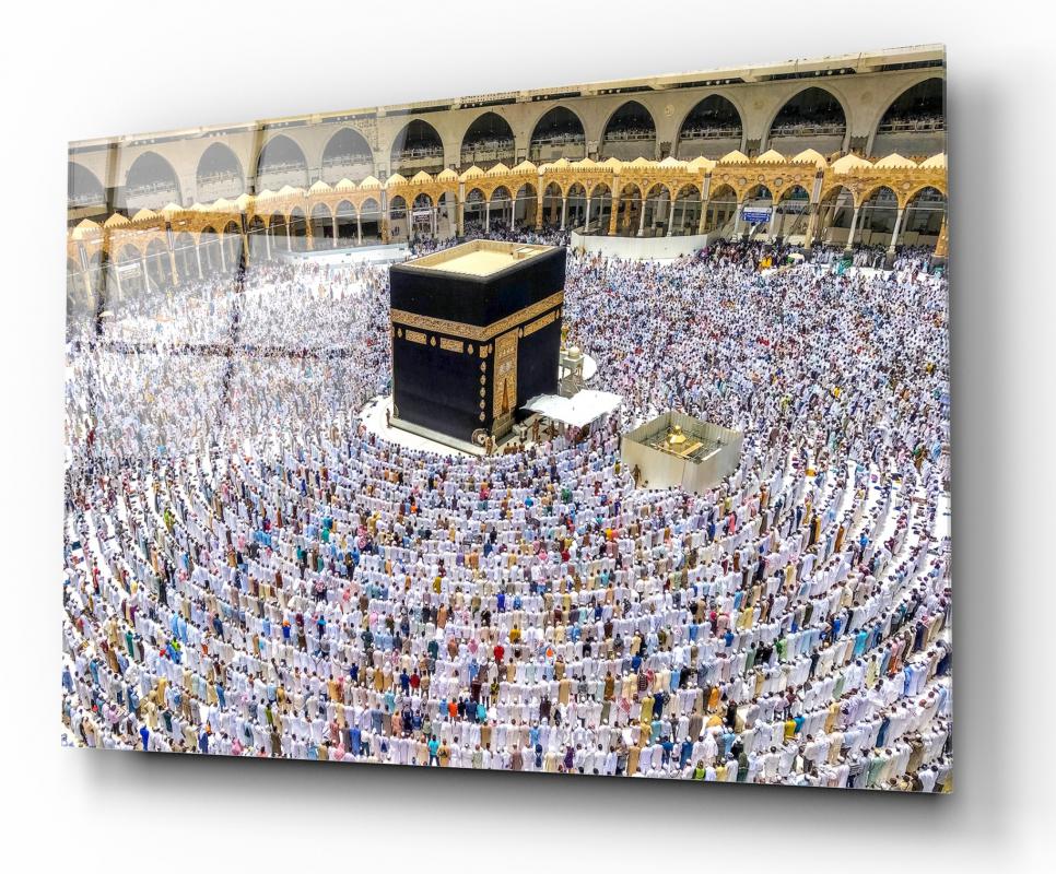 Kabe Yatay Cam Tablo